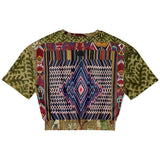 Red Melange Cropped Sweater Cropped Sweater - Thathoodyshop