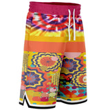 Ophelia Basketball Shorts Basketball Short Rib - AOP - Thathoodyshop