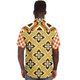 That's Life S/S Button Down Shirt Short Sleeve Button Down Shirt - AOP - Thathoodyshop