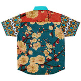 Cheery-Cherry S/S Button Down Shirt Short Sleeve Button Down Shirt - AOP - Thathoodyshop