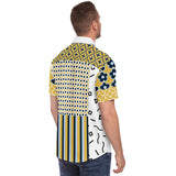 Dauphin Blues Button Down Shirt Short Sleeve Button Down Shirt - Thathoodyshop