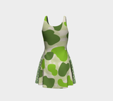 Funhouse Swirl II Dress Flare Dress - Thathoodyshop