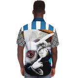 It's About Time S/S Button Down Shirt Short Sleeve Button Down Shirt - AOP - Thathoodyshop