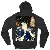 Warrior Pose Zip-Front Hoodie Hoody - Thathoodyshop