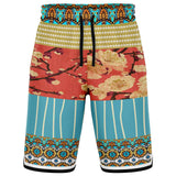 Cheery-Cherry Basketball Shorts Basketball Short Rib - AOP - Thathoodyshop