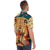 The Generation Gap S/S Button Down Shirt Short Sleeve Button Down Shirt - AOP - Thathoodyshop