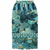 Green Meknes Pocket Maxi Skirt Pocket Skirt - Thathoodyshop