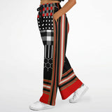 Gold Line Red DLX Flare Leg Joggers Flare Joggers - Thathoodyshop