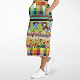 Green Apple Soho Pocket Maxi Skirt Pocket Skirt - Thathoodyshop