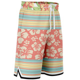 Summer Juxtapose Basketball Shorts Basketball Short Rib - AOP - Thathoodyshop