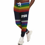 Royal Navy PSU Rainbow Stripe Fleece Joggers Joggers - Thathoodyshop