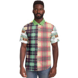 Summer Juxtapose S/S Button Down Shirt Short Sleeve Button Down Shirt - AOP - Thathoodyshop