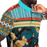 Cheery-Cherry S/S Button Down Shirt Short Sleeve Button Down Shirt - AOP - Thathoodyshop