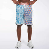 Sugar & Spice Basketball Shorts Basketball Short Rib - AOP - Thathoodyshop