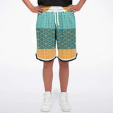 Daybreak Basketball Shorts Basketball Short Rib - AOP - Thathoodyshop