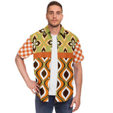 That's Life S/S Button Down Shirt Short Sleeve Button Down Shirt - AOP - Thathoodyshop