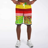 Rainbow-Tastic Basketball Shorts Basketball Short Rib - AOP - Thathoodyshop