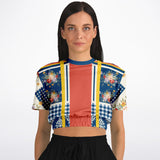 Porcelain Fleur Cropped Sweater Cropped Sweater - Thathoodyshop