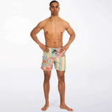 So Good! Dunkies Swim Trunks Men - AOP - Thathoodyshop