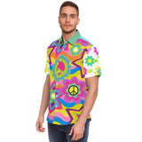 Glory Days S/S Button Down Shirt Short Sleeve Button Down Shirt - AOP - Thathoodyshop