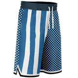 Smooth Sailing Basketball Shorts Basketball Short Rib - AOP - Thathoodyshop