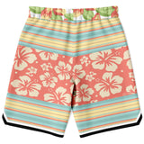 Summer Juxtapose Basketball Shorts Basketball Short Rib - AOP - Thathoodyshop