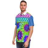 Slices of Lime S/S Button Down Shirt Short Sleeve Button Down Shirt - AOP - Thathoodyshop