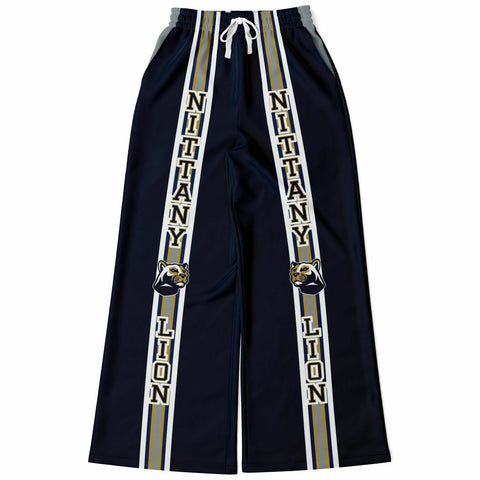 Nittany Lion Blue Flare Leg Joggers Bellbottoms - Thathoodyshop