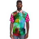 Jubilee's Garden S/S Button Down Shirt Short Sleeve Button Down Shirt - AOP - Thathoodyshop