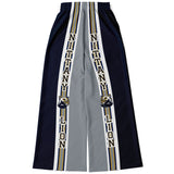 Nittany Blue and Grey Fleece Flare Leg Joggers Bellbottoms - Thathoodyshop