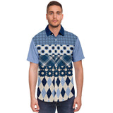 Blueberry Hill Button Down Shirt Short Sleeve Button Down Shirt - Thathoodyshop