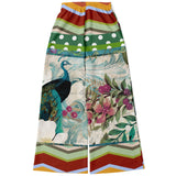Green Peacock Flare Leg Joggers Flare Joggers - Thathoodyshop