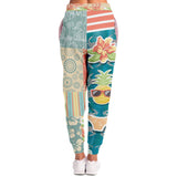 Surf's Up Kowabunga Stretch Poly Joggers Joggers - Thathoodyshop