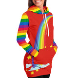Be Unicorn Hoody Dress Hoody Dress - Thathoodyshop