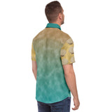 Atlantis S/S Button Down Shirt Short Sleeve Button Down Shirt - AOP - Thathoodyshop