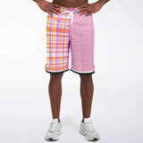 Pink Passion Basketball Shorts Basketball Short Rib - AOP - Thathoodyshop