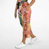 Yogananda Stripe Floral Patchwork Eco-Poly Long Pocket Skirt Long Pocket Skirt - Thathoodyshop