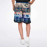 Dolores Park Paisley Basketball Shorts Basketball Shorts - Thathoodyshop