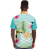 The Catamaran S/S Button Down Shirt Short Sleeve Button Down Shirt - AOP - Thathoodyshop