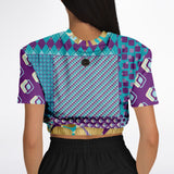 Purple Jetson Cropped Sweater Cropped Sweater - Thathoodyshop