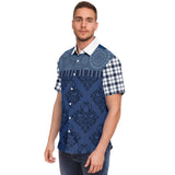Victorious S/S Button Down Shirt Short Sleeve Button Down Shirt - AOP - Thathoodyshop
