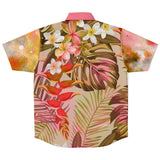 Brando Tahiti S/S Button Down Shirt Short Sleeve Button Down Shirt - AOP - Thathoodyshop