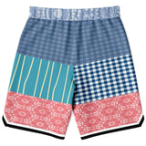 Flamingo Road Basketball Shorts Basketball Short Rib - AOP - Thathoodyshop