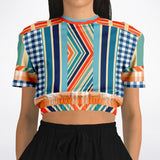 Salsa Time Short Sleeve Cropped Sweater Cropped Short Sleeve Sweatshirt - Thathoodyshop