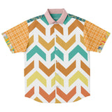 Daybreak S/S Button Down Shirt Short Sleeve Button Down Shirt - AOP - Thathoodyshop