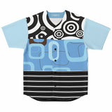 Pacific Palisades Patchwork Button Front Jersey Baseball Jersey - Thathoodyshop