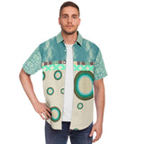 Circle Time S/S Button Down Shirt Short Sleeve Button Down Shirt - AOP - Thathoodyshop