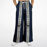Nittany Lion Blue Fleece Flare Leg Joggers Bellbottoms - Thathoodyshop