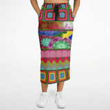 Dayglo Me Pocket Maxi Skirt Long Skirt - Thathoodyshop