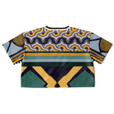 Terra Linda Crop Jersey Cropped Football Jersey - AOP - Thathoodyshop